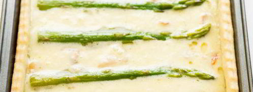 тарт со спаржей и беконом. Шаг 10