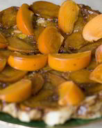 Тарт татэн с хурмой