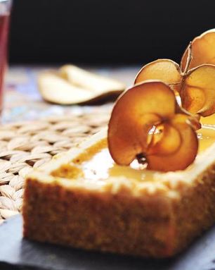 Тарт Золотые яблоки