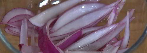 тартин с запеченным сладким перцем и тунцом. Шаг 5