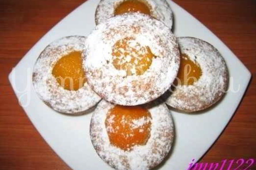 Рецепт тартинки с абрикосами