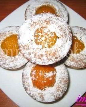 Тартинки с абрикосами