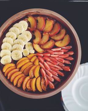 Творожный тарт с абрикосами