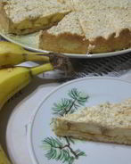 Восхитительный банановый тарт с карамелью