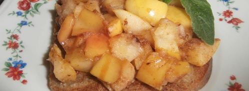 французские тосты с яблоками. Шаг 5