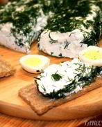 Творожный сыр с зеленью