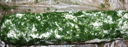 творожный сыр с зеленью. Шаг 7