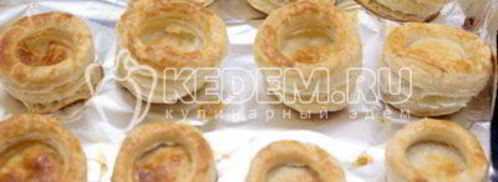 волованы со свеклой и сельдью. Шаг 5