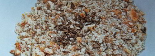 глазунья, запеченная в шпинате. Шаг 6