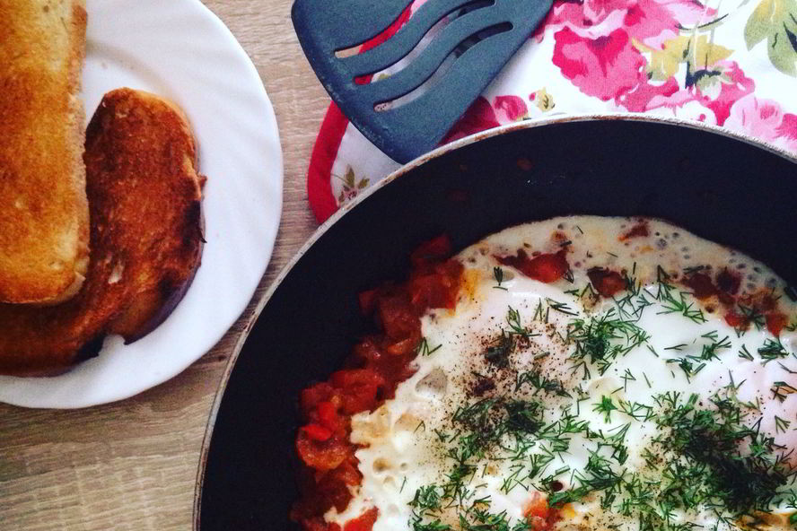 Рецепт израильская яичница шакшука