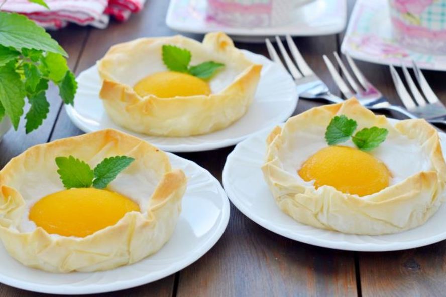 Рецепт постный десерт яичница