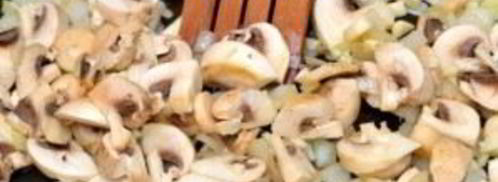 яичница-болтунья с грибами. Шаг 2