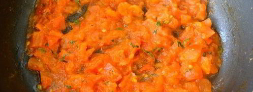 яичница-болтунья с помидорами. Шаг 3