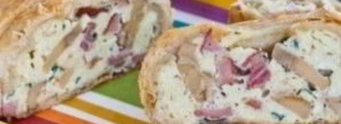 яичница-болтунья в слоеном тесте. Шаг 6