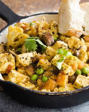 Яичница из тофу