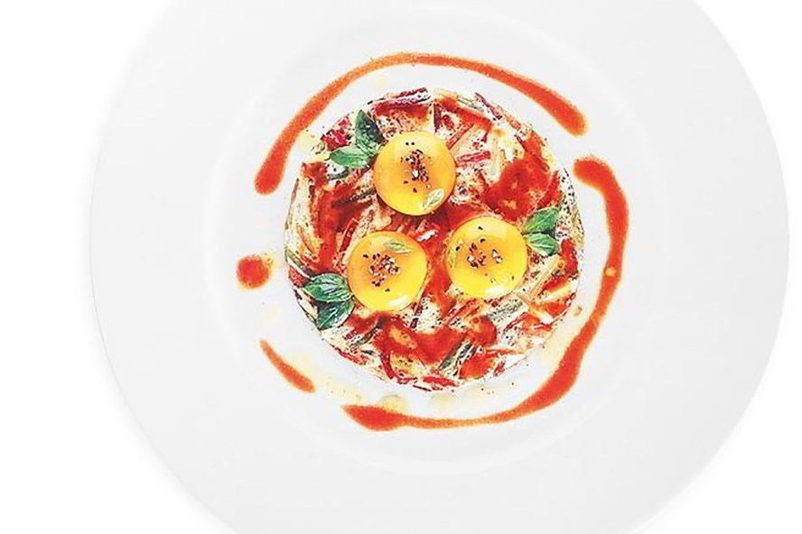 Рецепт яичница по-баскски