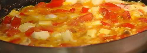 яичница по-неаполитански. Шаг 6