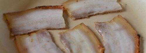 яичница с беконом. Шаг 2