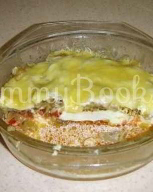 Яичница с грибами