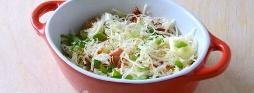 яичница с картофелем и беконом в духовке. Шаг 6