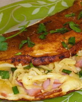 Яичница с мукой