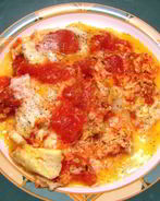 Яичница с помидорами