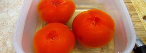 яичница с помидорами. Шаг 3