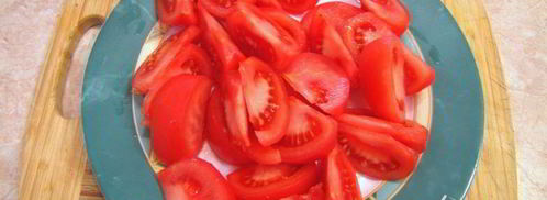 яичница с помидорами. Шаг 4