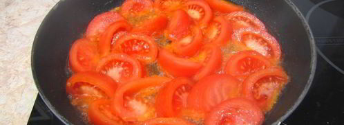 яичница с помидорами. Шаг 5