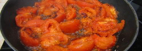 яичница с помидорами. Шаг 6