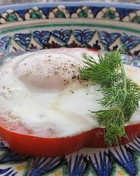 Яичница с жидким желтком