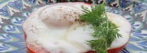 яичница с жидким желтком. Шаг 3