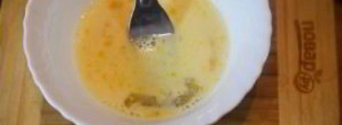 яичница в булочках веселый завтрак. Шаг 5