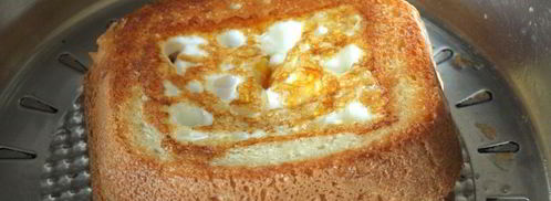 яичница в бутерброде. Шаг 5