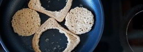 яичница в иллюминаторе. Шаг 3