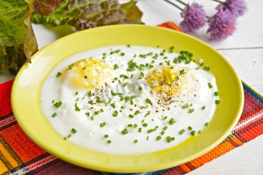 Рецепт яичница в микроволновке