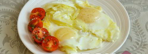 яичница в мультиварке. Шаг 4