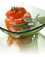 Яичница в помидоре