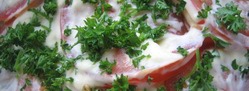 закуска из баклажанов и помидоров. Шаг 4