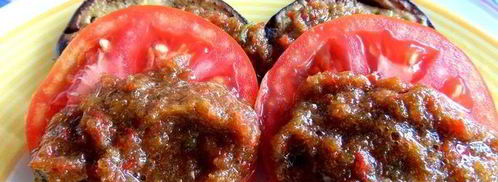 закуска из баклажанов с помидорами. Шаг 12