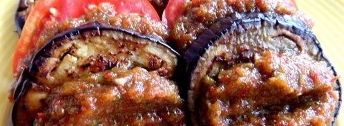 закуска из баклажанов с помидорами. Шаг 13