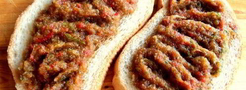 закуска из баклажанов с помидорами. Шаг 15