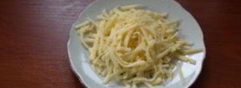 закуска из ветчины и сыра. Шаг 4