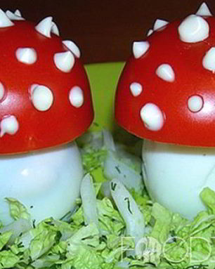 Закуска из яиц