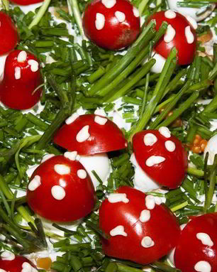 Закуска Мухоморы