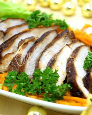 Закуска Острые куриные ломтики