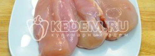 закуска острые куриные ломтики. Шаг 4