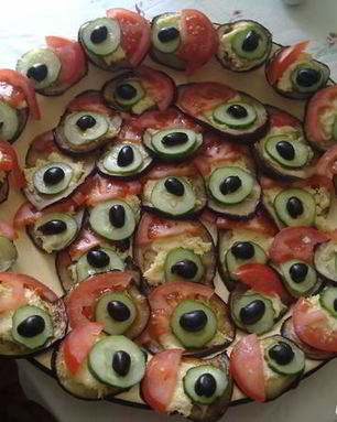 Закуска Павлиний хвост