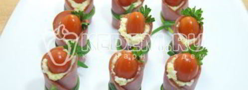 закуска помидор в тулупе. Шаг 8