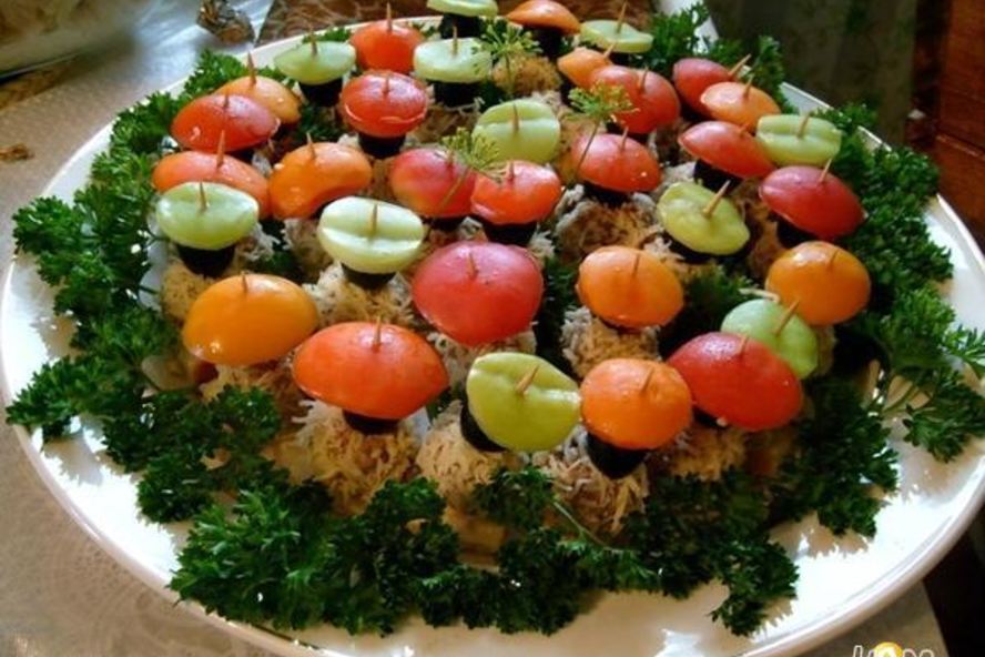 Рецепт закуска с паштетом на тостах